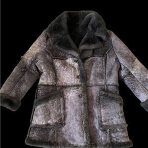 Le Mont Saint Michels Sheep skin Overcoat